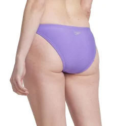 Two Pieces-Speedo Solid Classic Bottom Purple