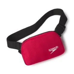 Bags-Speedo Solid Cross Body Pack Ruby Red
