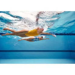 Racing|Fitness-Speedo Solid Double Lace Back One Piece Radiant Yellow