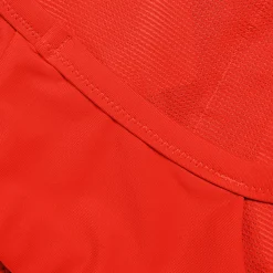Two Pieces-Speedo Solid Racerback Top Coquelicot Red