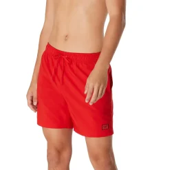 Swim Trunks & Boardshorts-Speedo Solid Redondo Edge Volley 17