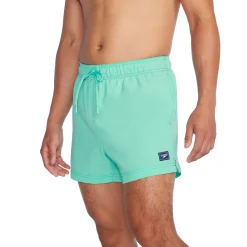 Swim Trunks & Boardshorts-Speedo Solid Redondo Edge Volley 14" Arctic Glass