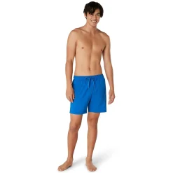 Swim Trunks & Boardshorts-Speedo Solid Redondo Edge Volley 17