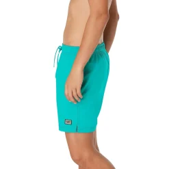 Swim Trunks & Boardshorts-Speedo Solid Redondo Edge Volley 17