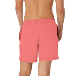 Swim Trunks & Boardshorts-Speedo Solid Redondo Edge Volley 17" Coral Pink