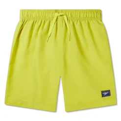 Boys Swimwear-Speedo Solid Redondo Volley 15" Bitter Lime