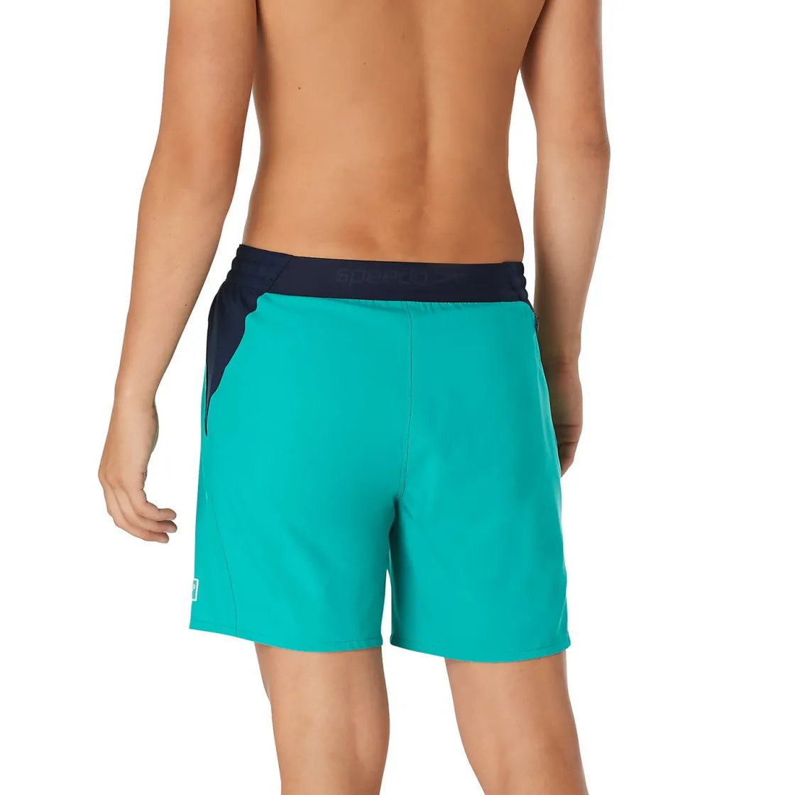 Swim Trunks & Boardshorts-Speedo Solid Seaside Volley 17" Teal