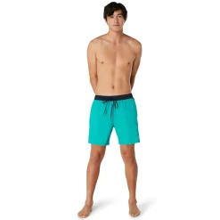 Swim Trunks & Boardshorts-Speedo Solid Seaside Volley 17