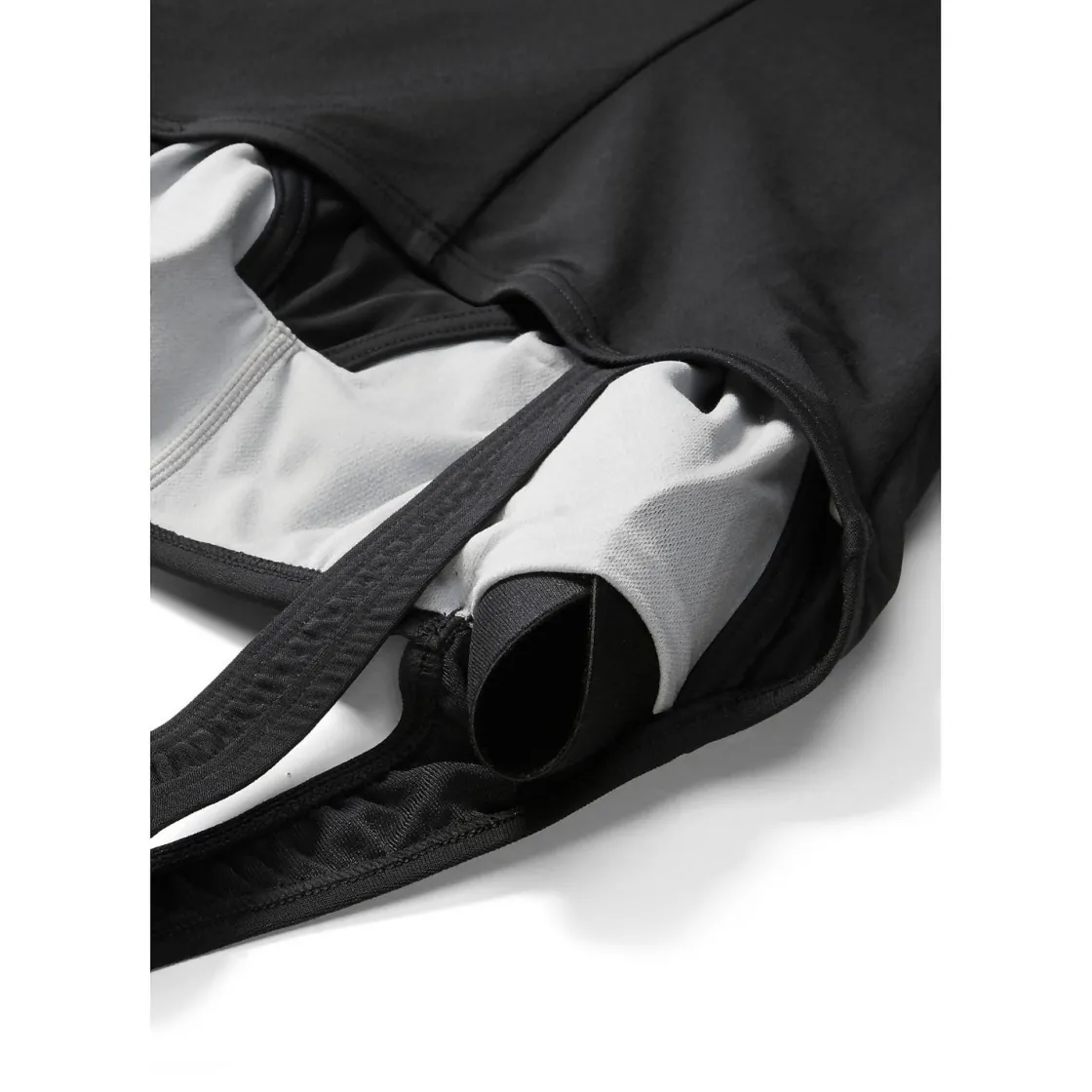 Fitness|One Pieces-Speedo Solid Shirred Tank One Piece Black