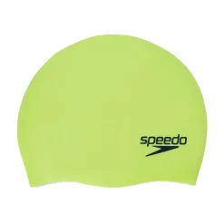 Caps-Speedo Solid Silicone Cap Lime