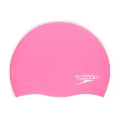 Caps-Speedo Solid Silicone Cap Pink