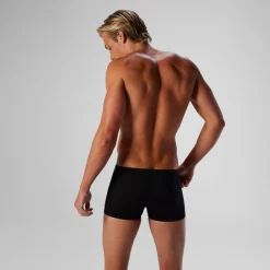 Square Legs-Speedo Solid Square Leg Pitch Black
