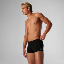 Square Legs-Speedo Solid Square Leg Pitch Black