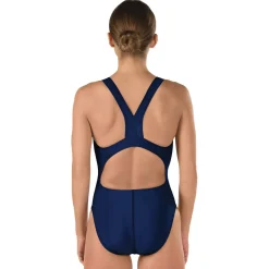 Fitness|Training-Speedo Solid Super Proback One Piece Navy