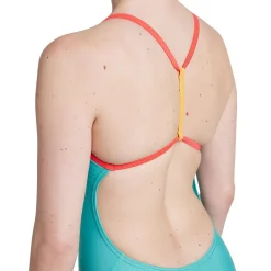 Fitness|Training-Speedo Solid T-Back One Piece Turqoise