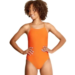 Fitness|Training-Speedo Solid The One Back One Piece Tangy Orange