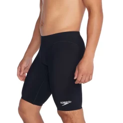 Tech Suits|Jammers-Speedo Solid Vanquisher Jammer Black