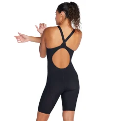 Tech Suits-Speedo Solid Vanquisher Kneeskin Black