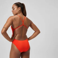 Racing|Fitness-Speedo Solid V-Back One Piece