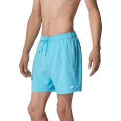 Swim Trunks & Boardshorts-Speedo Solid Volley with Comfort Liner 16