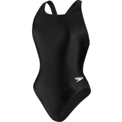 Racing|One Pieces-Speedo Solid Youth Super Pro One Piece Black