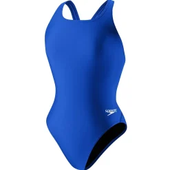 Racing|One Pieces-Speedo Solid Youth Super Pro One Piece Sapphire