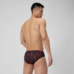 Briefs-Speedo Space Train Brief Red Navy