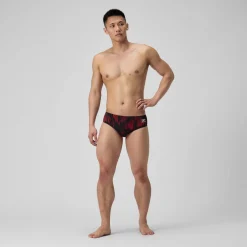 Briefs-Speedo Space Train Brief Red Navy