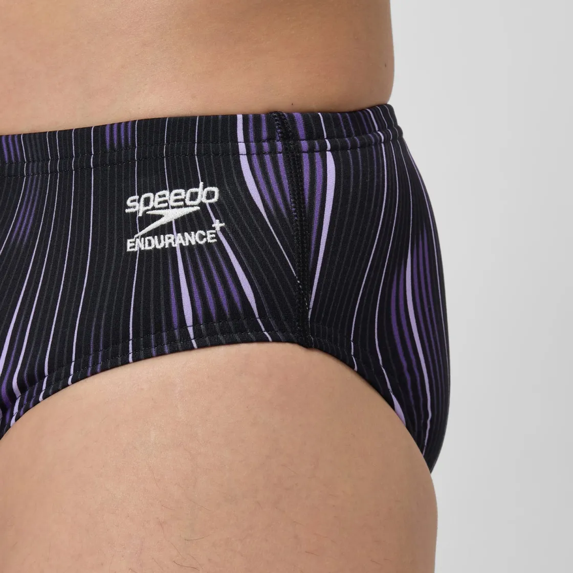 Briefs-Speedo Space Train Brief Purple Black
