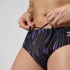 Briefs-Speedo Space Train Brief Purple Black