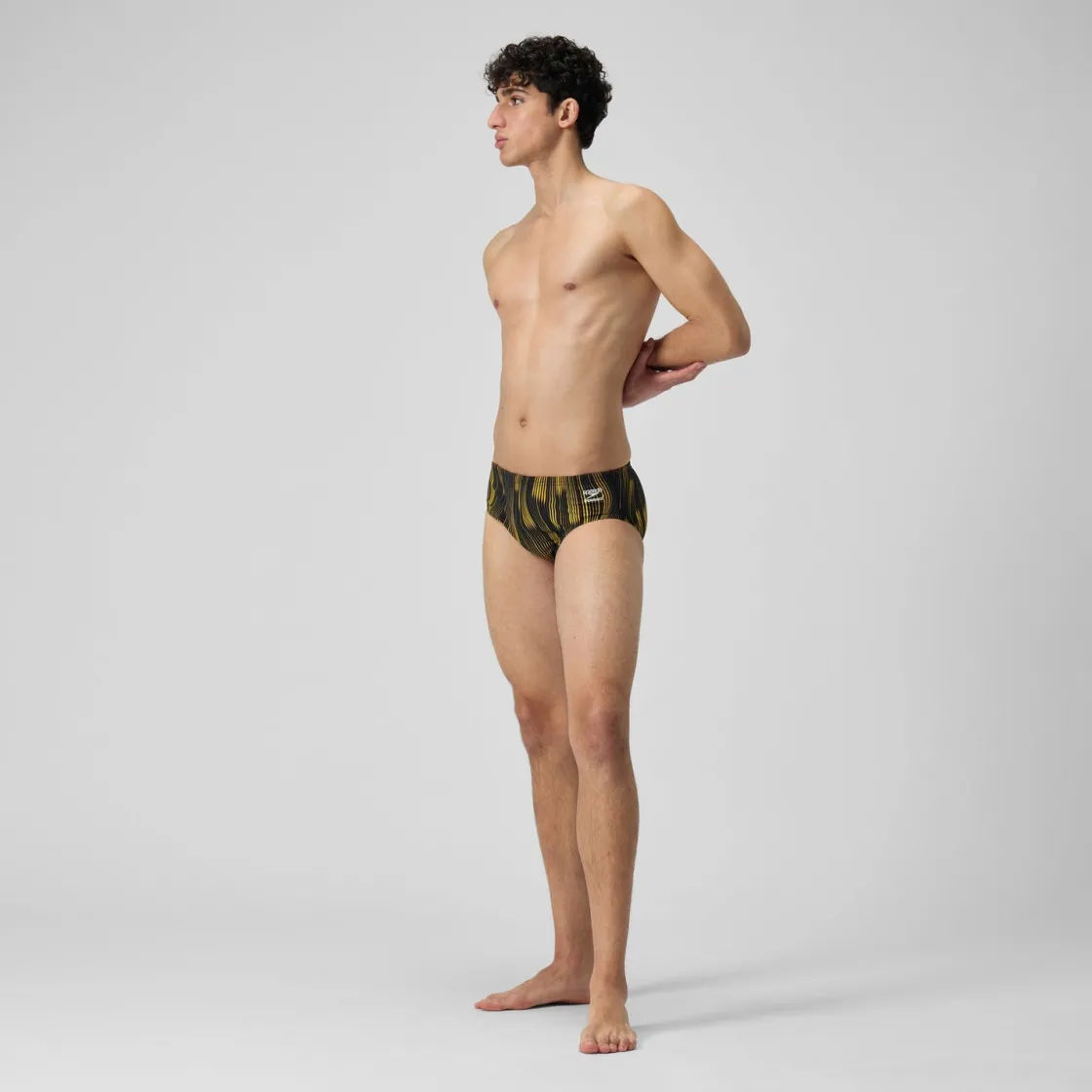 Briefs-Speedo Space Train Brief Yellow Black