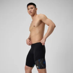 Jammers-Speedo Space Train Jammer Golden Blue