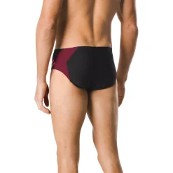Briefs-Speedo Spark Splice Brief Maroon