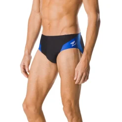 Briefs-Speedo Spark Splice Brief Blue