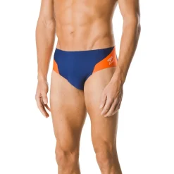 Briefs-Speedo Spark Splice Brief Orange
