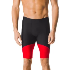 Jammers-Speedo Spark Splice Jammer Black Red