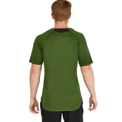 Rashguards-Speedo Short Sleeve Swim Rashguard Olive Green