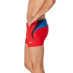 Square Legs-Speedo Splice Beachstar Square Leg Red