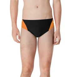 Briefs-Speedo Splice Brief Orange