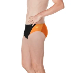 Briefs-Speedo Splice Brief Orange