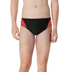 Briefs-Speedo Splice Brief Red