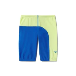 Boys Training-Speedo Spliced Jammer Blue Yellow