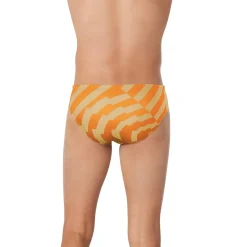 Briefs-Speedo ST Vortex Maze Brief Orange