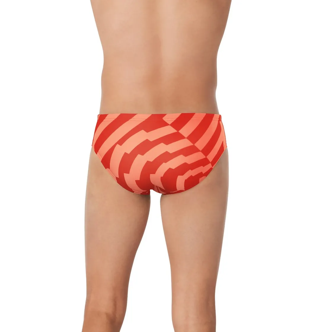 Briefs-Speedo ST Vortex Maze Brief Red