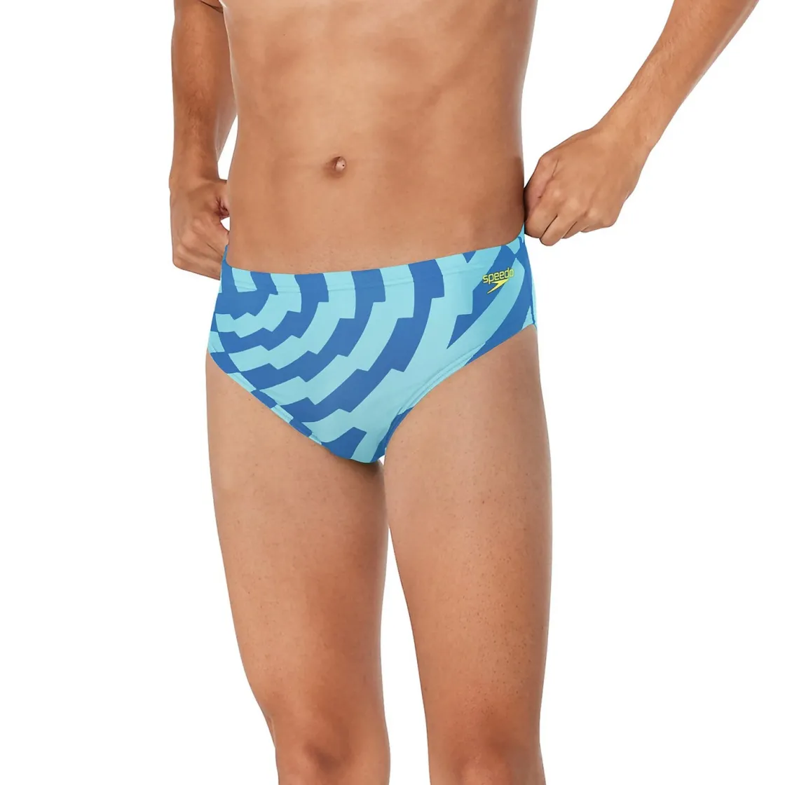 Briefs-Speedo ST Vortex Maze Brief Blue