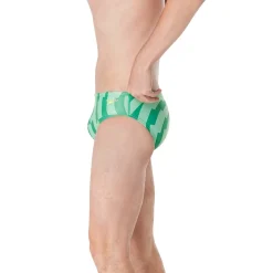 Briefs-Speedo ST Vortex Maze Brief Bright Green