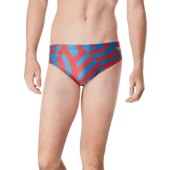 Briefs-Speedo ST Vortex Maze Brief Blue