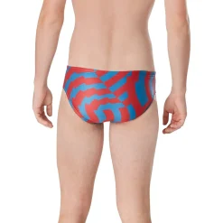 Briefs-Speedo ST Vortex Maze Brief Blue