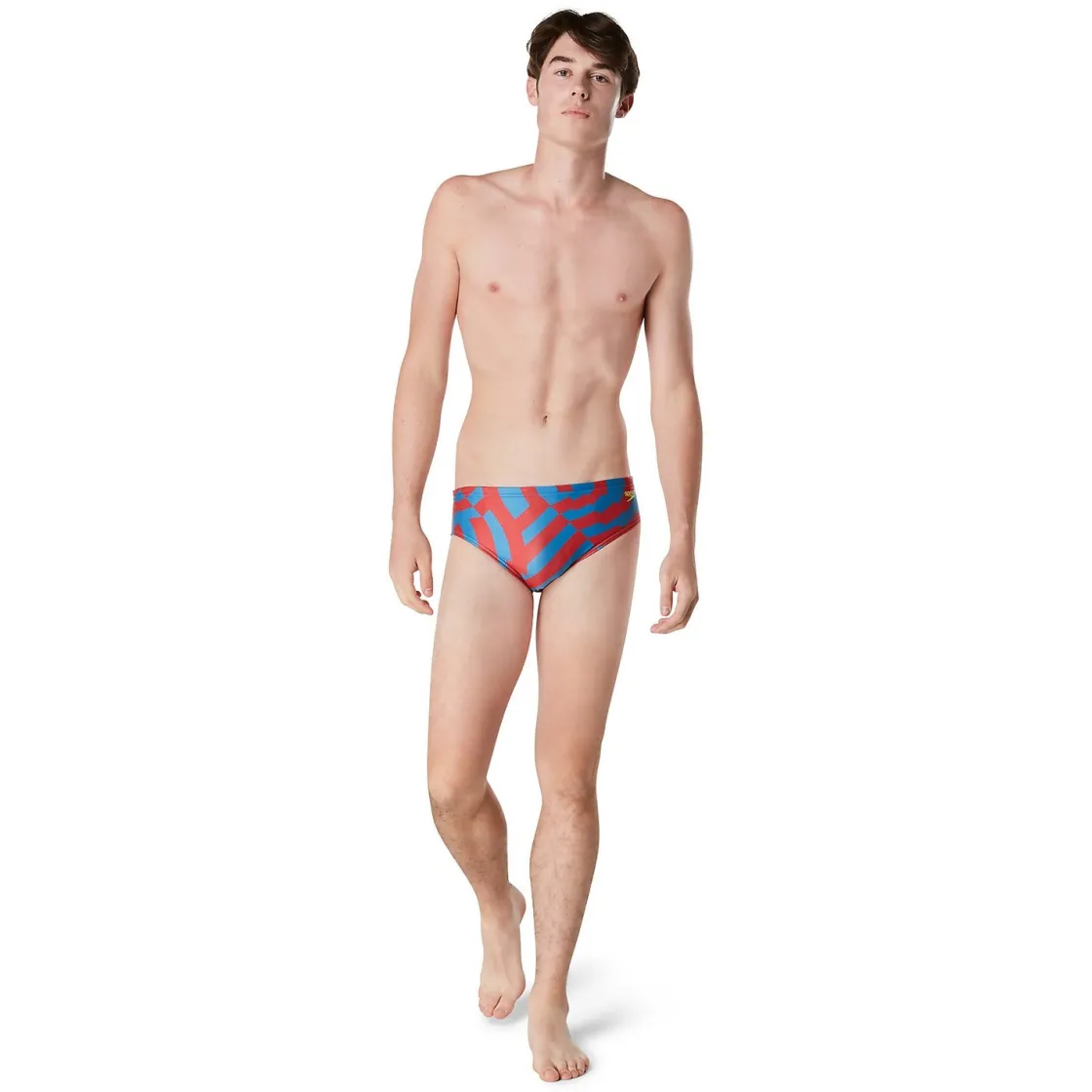 Briefs-Speedo ST Vortex Maze Brief Blue