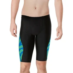 Jammers-Speedo ST Vortex Maze Jammer Blue Green